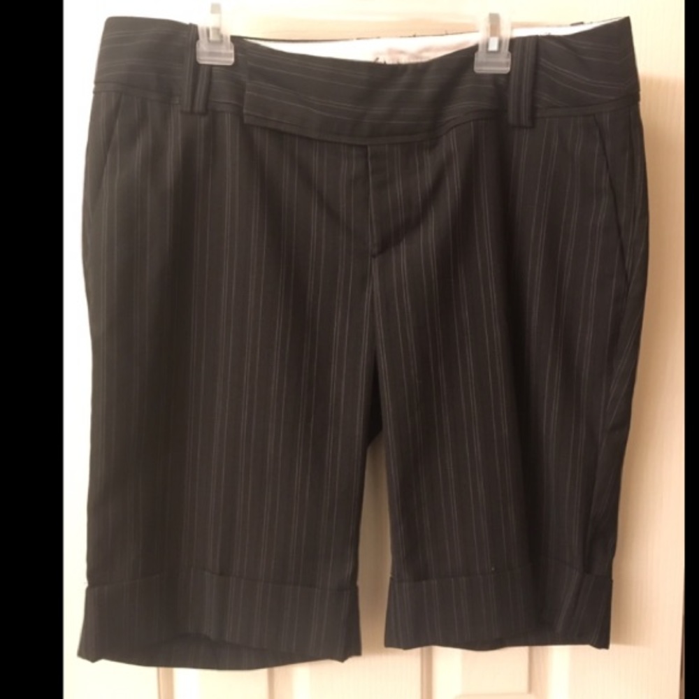 Black dress shorts